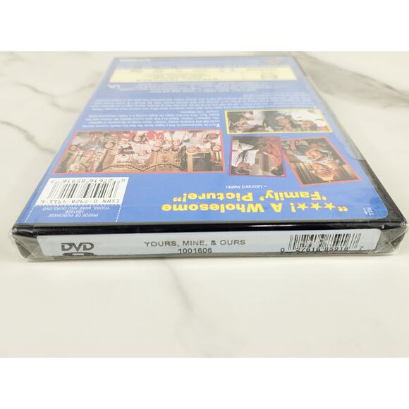 Movie Yours, Mine And Ours DVD New Sealed Lucille Ball Henry Fonda 1968 USA - Picture 10 of 10